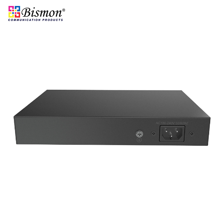 8 Ports RJ45 10/100/1000M with 2 SFP uplink PoE Managed Switch (250W)
